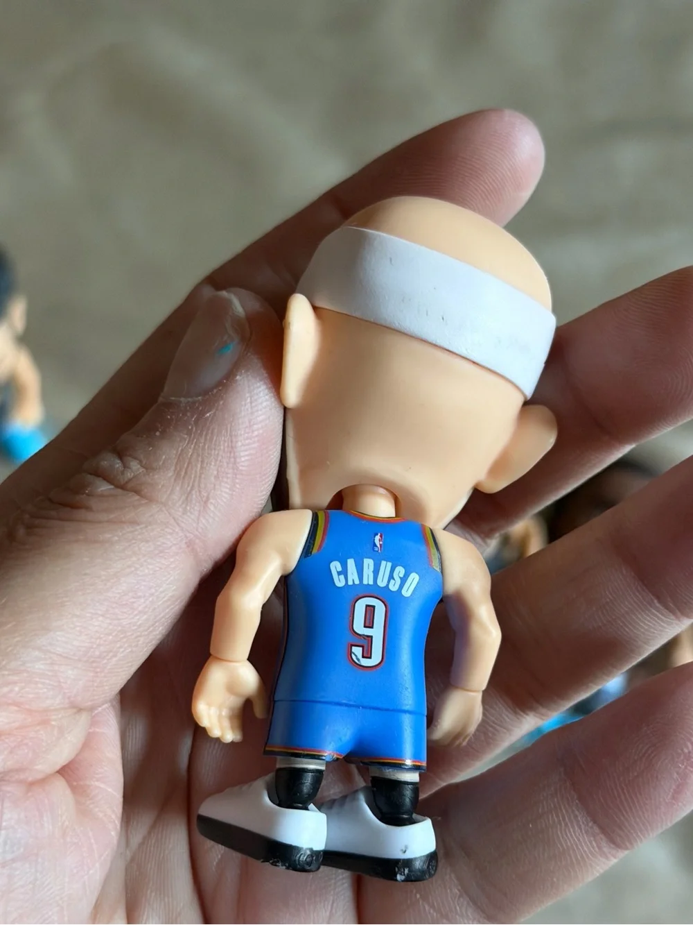 Zuru 5 Surprise NBA Ballers Action Figures Lot of 6 With Keychain and ball